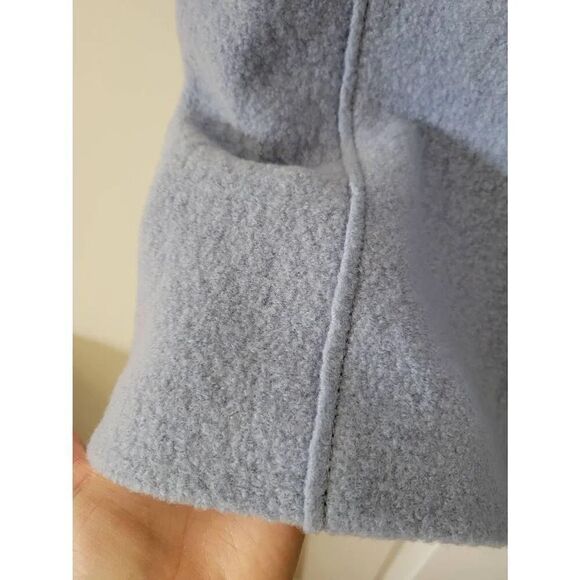 J. Crew Lady coat in Italian boiled wool, Blue Sz 0 - Picture 9 of 10